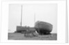 'Elisabeth II' laid up for sale on Brighton beach by unknown