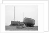'Elisabeth II' laid up for sale on Brighton beach by unknown
