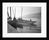 'Malgre Tout' (Fr, 1920s) moored at quayside, Newlyn, bows obscured by unknown