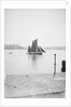 Photograph of the 'Erycina' (1882) under sail in Plymouth harbour in September 1934 by unknown