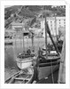 'Marion' Polperro gaffer, in Polperro harbour by Unknown