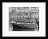'Jane' Mevagissey lugger, dried out in Mevagissy harbour by unknown