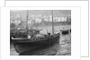'Boy Willie', Mounts Bay mackerel driver, dried out in Mousehole harbour by unknown