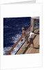 Out on deck for fresh air and a good stretch by unknown