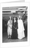 Passengers dress up in Middle Eastern costume for an obscure tableau aboard an unspecified cruise ship by Marine Photo Service