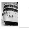 Crews painting the 'Strathnaver' by Marine Photo Service