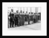 Crew wearing life jackets aboard the P&O passenger/cargo liner 'Viceroy of India' (Br, 1929) by unknown