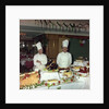 Christmas buffet aboard the 'Empress of England' by Marine Photo Service
