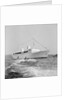 Waterskiers pass the 'Kungsholm' at Acapulco by Marine Photo Service