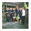 Stewards from the 'Kungsholm' putting on a cabaret act by Marine Photo Service