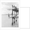 Passengers on a jetty in Barbados, Lesser Antilles by Marine Photo Service