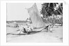 An oruwa, Ceylon (Sri Lanka) 1930 by Marine Photo Service