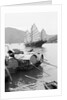Sampans and a fishing junk, Hong Kong, 1935 by Marine Photo Service