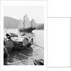 Sampans and a fishing junk, Hong Kong, 1935 by Marine Photo Service