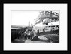 Passengers boarding the 'Orontes' at Immingham Dock, Humberside, England by Marine Photo Service