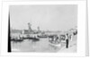 Dghajsas in Grand Harbour, Valletta, Malta, 1931 by Marine Photo Service