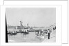 Dghajsas in Grand Harbour, Valletta, Malta, 1931 by Marine Photo Service