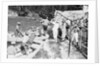 Passengers embarking into local boats from the landing stage, St Helena by Marine Photo Service