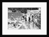 Passengers embarking into local boats from the landing stage, St Helena by Marine Photo Service
