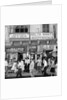 A view of shops with anti-British and pro-Independence signs, possibly on Kings Street, Valetta, Malta. by Marine Photo Service