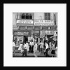 A view of shops with anti-British and pro-Independence signs, possibly on Kings Street, Valetta, Malta. by Marine Photo Service