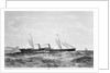 Glasgow and Belfast Royal Mail Steam Ship Giraffe by William Clark