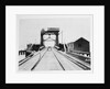 View of Richborough rail terminal looking along the track towards the end of the ramp by unknown