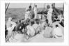 Maintaining the sail on board the 'Triumph of Righteousness' by Alan Villiers