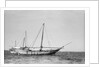 The 'Triumph of Righteousness' at anchor in Manama roads, Bahrain by Alan Villiers