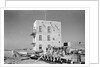 Three-storey building and boatyard, Jizan by Alan Villiers