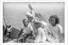 Triumph of Righteousness' passengers preparing to go ashore at Mogadishu by Alan Villiers