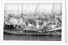 An overcrowded boom from Batina by Alan Villiers