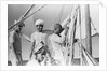 Captain and crew of the 'Sheikh Mansur' by Alan Villiers