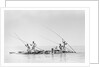Imported ship-building timbers were poled from dhow to boatyard by Alan Villiers