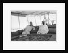 Sheikh Ahmad bin Jabir al-Sabah, Ruler of Kuwait, seated with the British Political Agent, Major A. C. Galloway by Alan Villiers