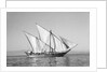 A boom under full sail by Alan Villiers