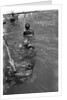 Kuwaiti pearl divers at rest by Alan Villiers