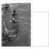 Kuwaiti pearl divers at rest by Alan Villiers
