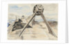Tirpitz' 6.7.45 starboard propeller bracket and shaft by Stephen Bone