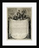 Lloyds Patriotic Fund Certificate presenting a sword to captain Henry Digby, 4 December 1805. by Edward Scriven