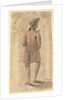 Back view of man urinating by Gabriel Bray