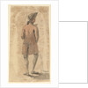 Back view of man urinating by Gabriel Bray