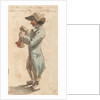 Bray Album: 'The Steward of the Pallas weighing a Piece of Beef, December 1774' by Gabriel Bray