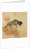 Sketch of a bison by Gabriel Bray