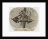 A Marine & Seaman fishing off the Anchor on board the Pallas in Senegal Road by Gabriel Bray