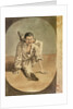 Oriental seaman with his left leg tucked behind his head by Gabriel Bray