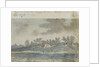 A view of a Dutch fort taken from the Pallas whe[n] passing it supposed to be Artez [Anzer] [Bray album] by Gabriel Bray