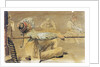 Seamen relaxing on the 'Pallas' by Gabriel Bray