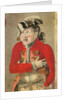 A man in a red frogged coat and tassled cocked hat by Gabriel Bray