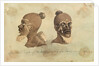 The Head Dress of the Wappo Negro's, Ivory Coast, Africa by Gabriel Bray